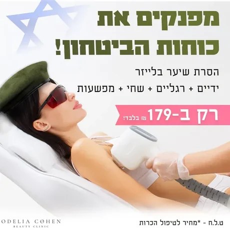מודעה שעיצבתי: מבצע לכוחות הביטחון